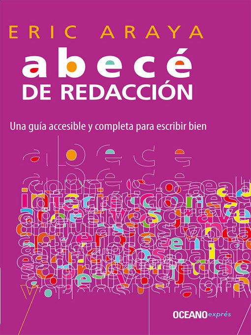 Detalles del título Abecé de redacción de Eric Araya Araya - Disponible